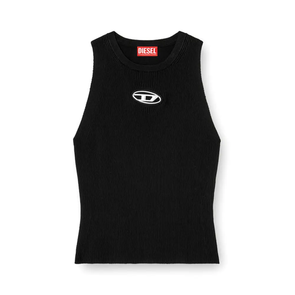 Diesel M-Caddix Sleeveless Knit Top Black – voilà.id
