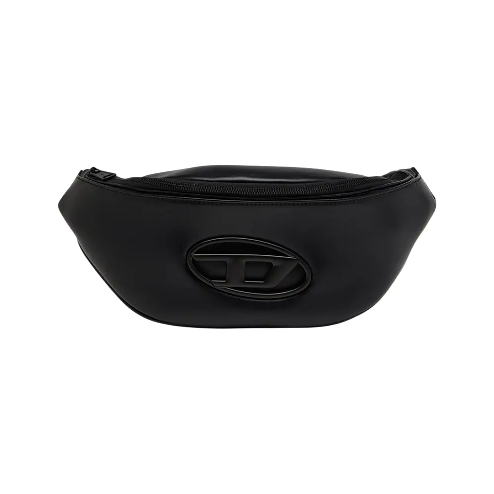 Diesel Holi-D Belt Bag M In PU and Neoprene Black – voilà.id