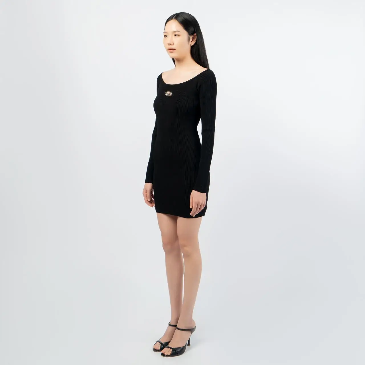 タグ付き　DIESEL　M-Iranda Knitted Dress　XS 中古・古着通販】DIESEL (ディーゼル) ニット グレー サイズ:XS