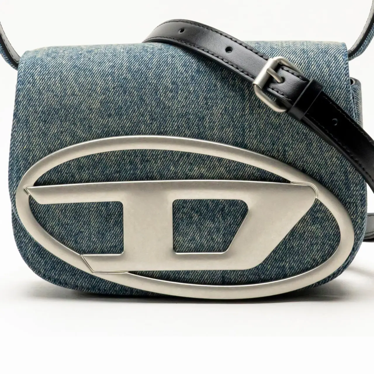 Diesel 1DR Iconic Solarised Denim Shoulder Bag Blue – voilà.id