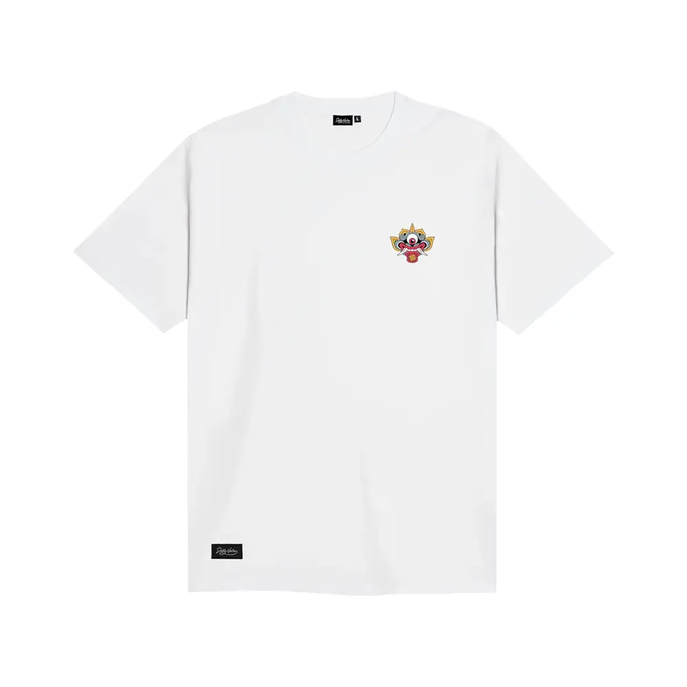 Lifework Checkerboard Hipdog Tee White – voilà.id