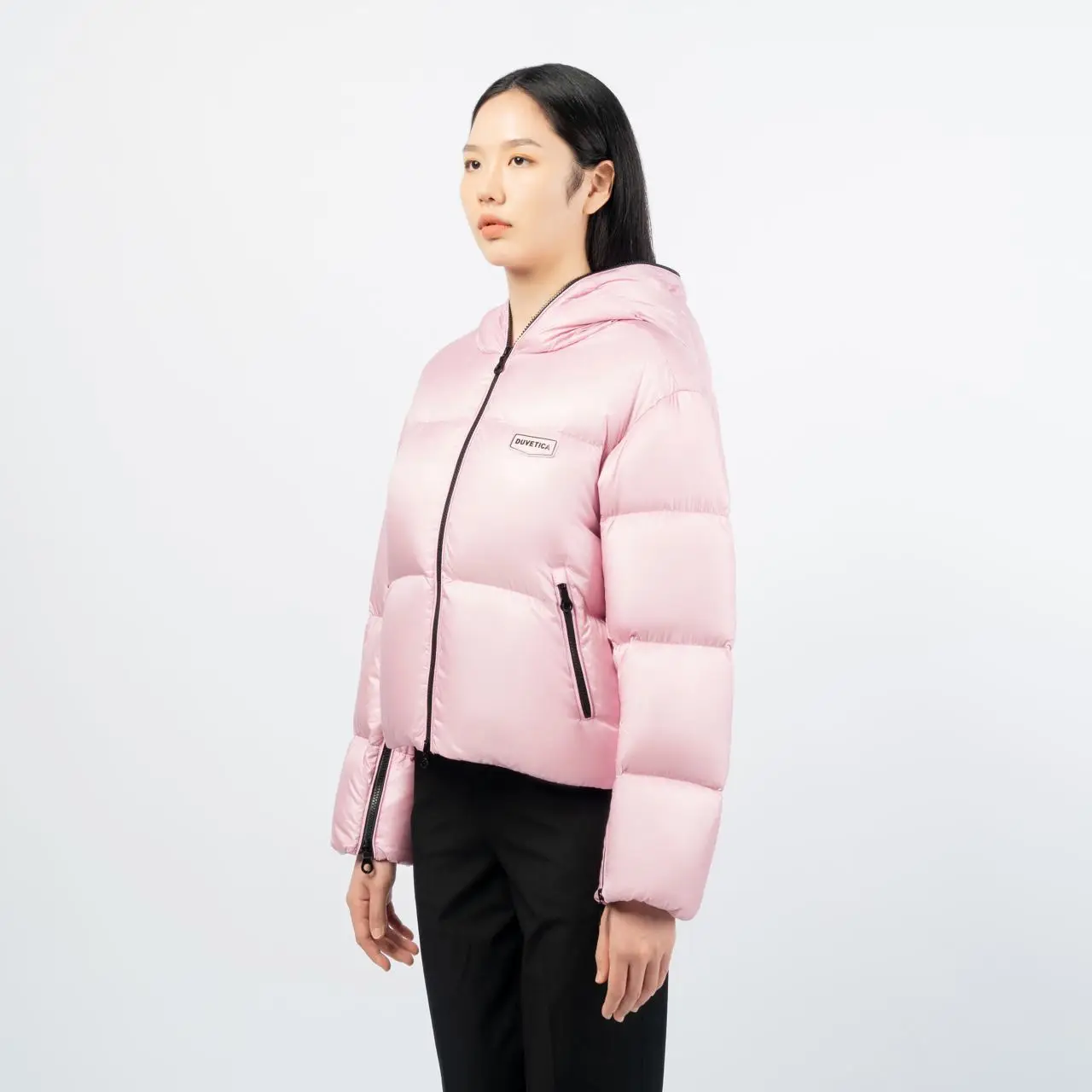 Duvetica Bellatrix Matte Short Down Jacket Light Lavender