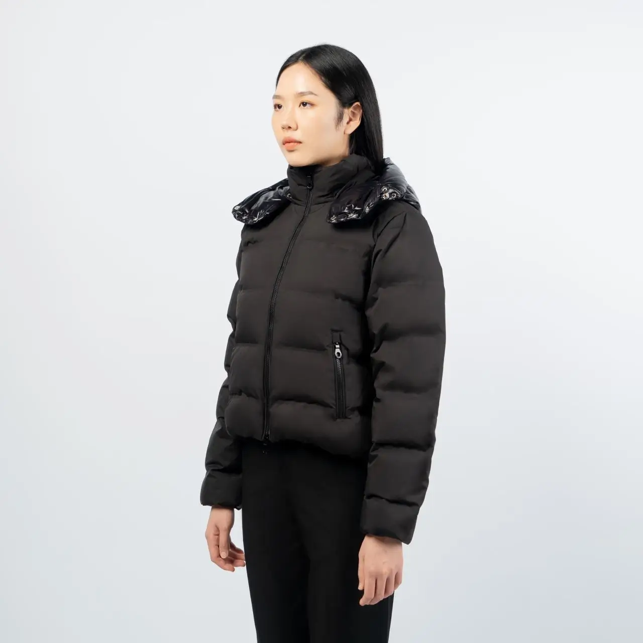 DUVETICA| (Harte Dm - Black (VDDJ11846K0001 BKS)) Duvetica Harte D Short Down Jacket Black – voilà.id