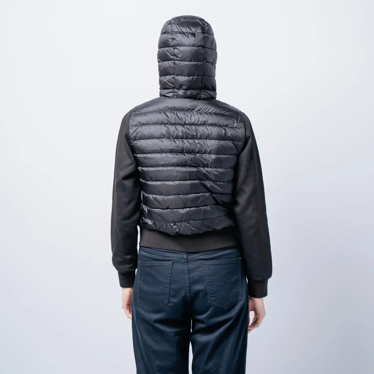 Duvetica Bolsena Hooded Down Jacket Black – voilà.id