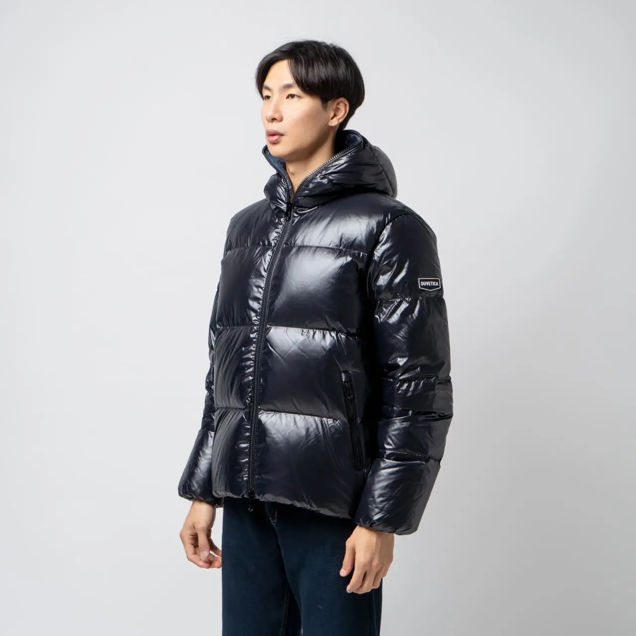 Duvetica■ Toryana BLACK Duvetica Dubhe Hooded Jacket Black – voilà.id