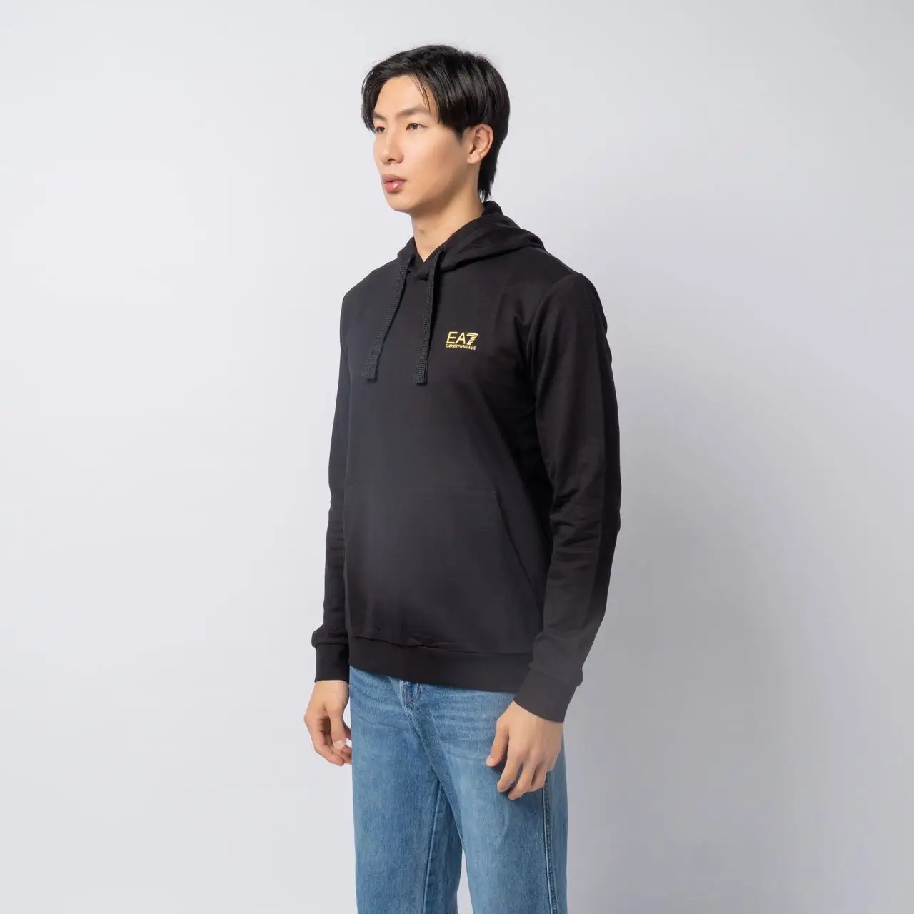 【EMPORIO ARMANI】 Men's Lettering Hoodie ★ Over Fit MEN'S EA7 EMPORIO ARMANI TAPE HOODIE | eBay