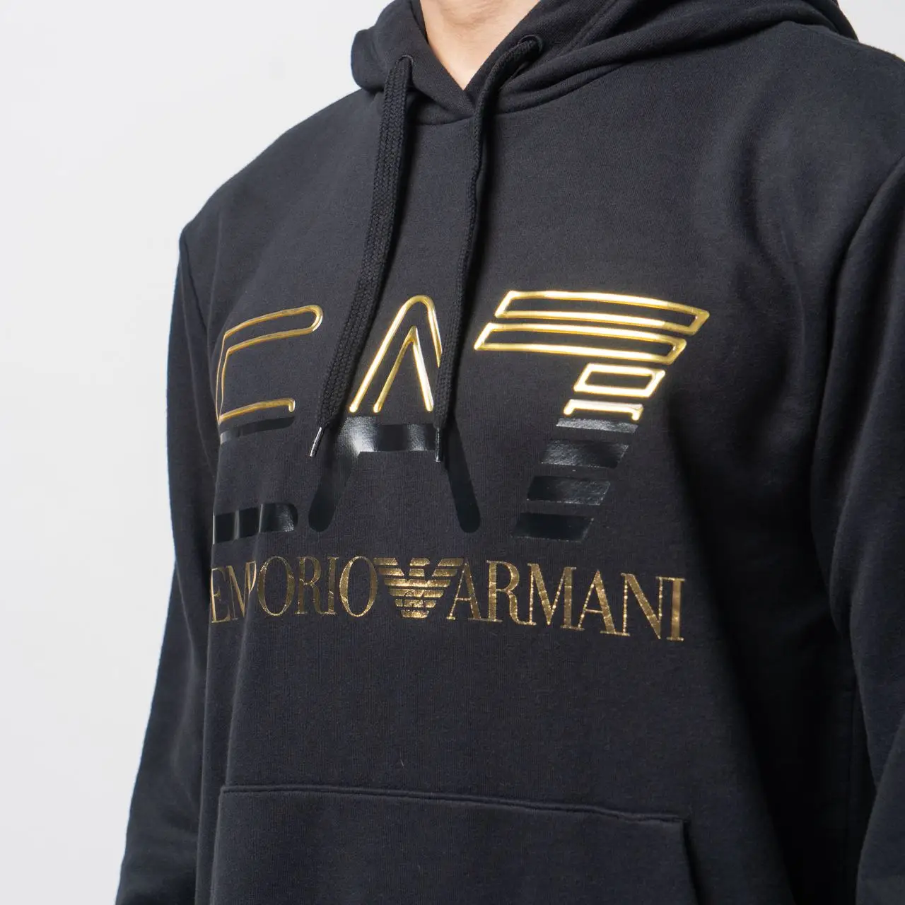 Ea7 hoodie mens on sale