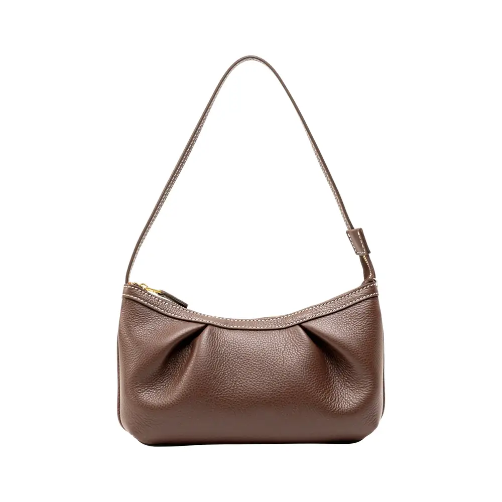 ショルダーバッグ・ポシェット ARETE BAG (BRUSHED BROWN) Atelier de LUMEN