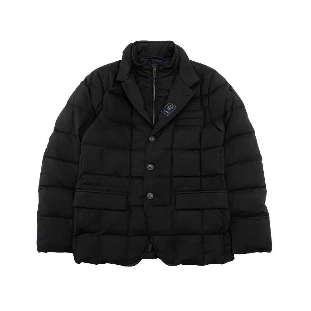 Moncler Technical Jacket with Logo Black – voilà.id