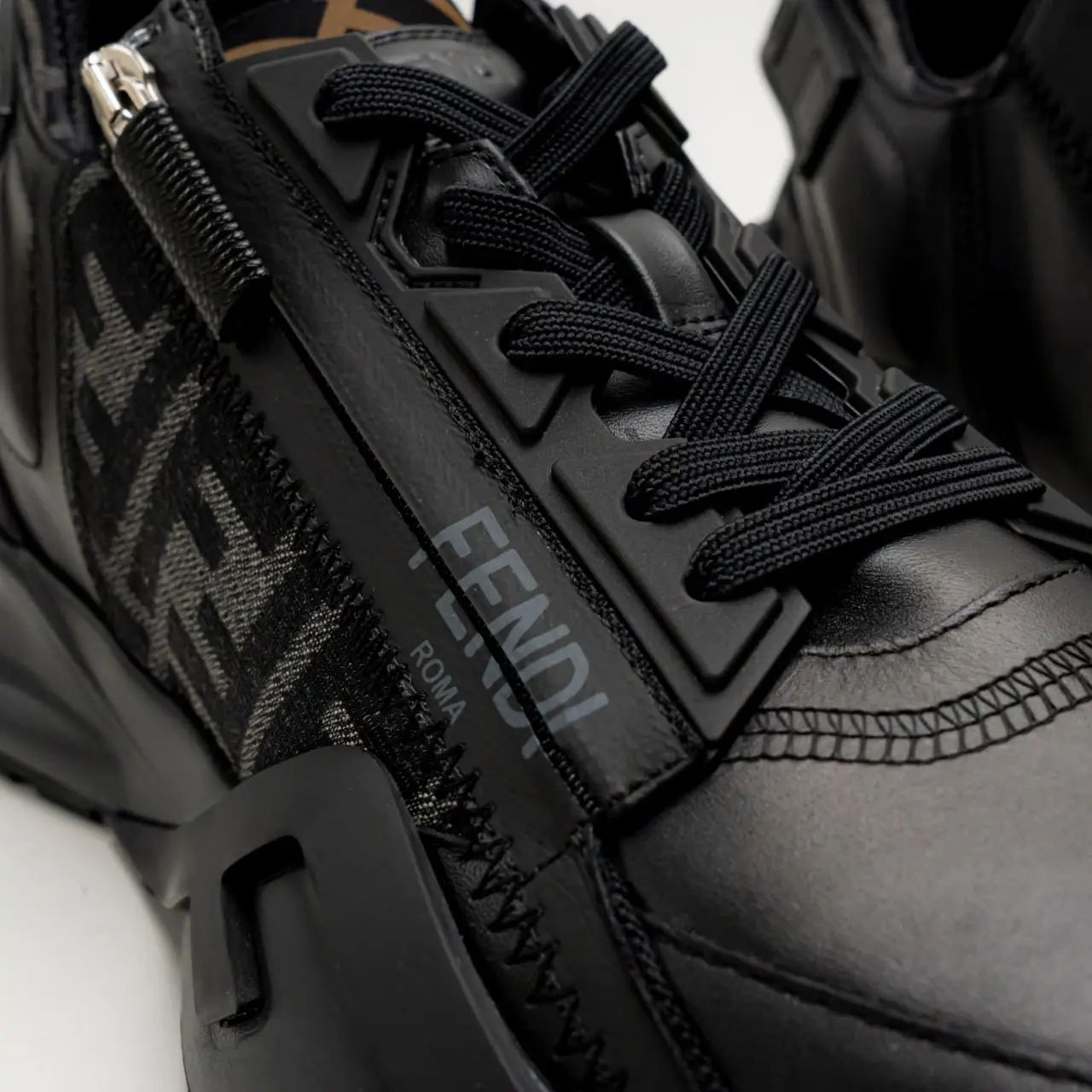 Fendi Flow Low Top Sneakers Black – voilà.id