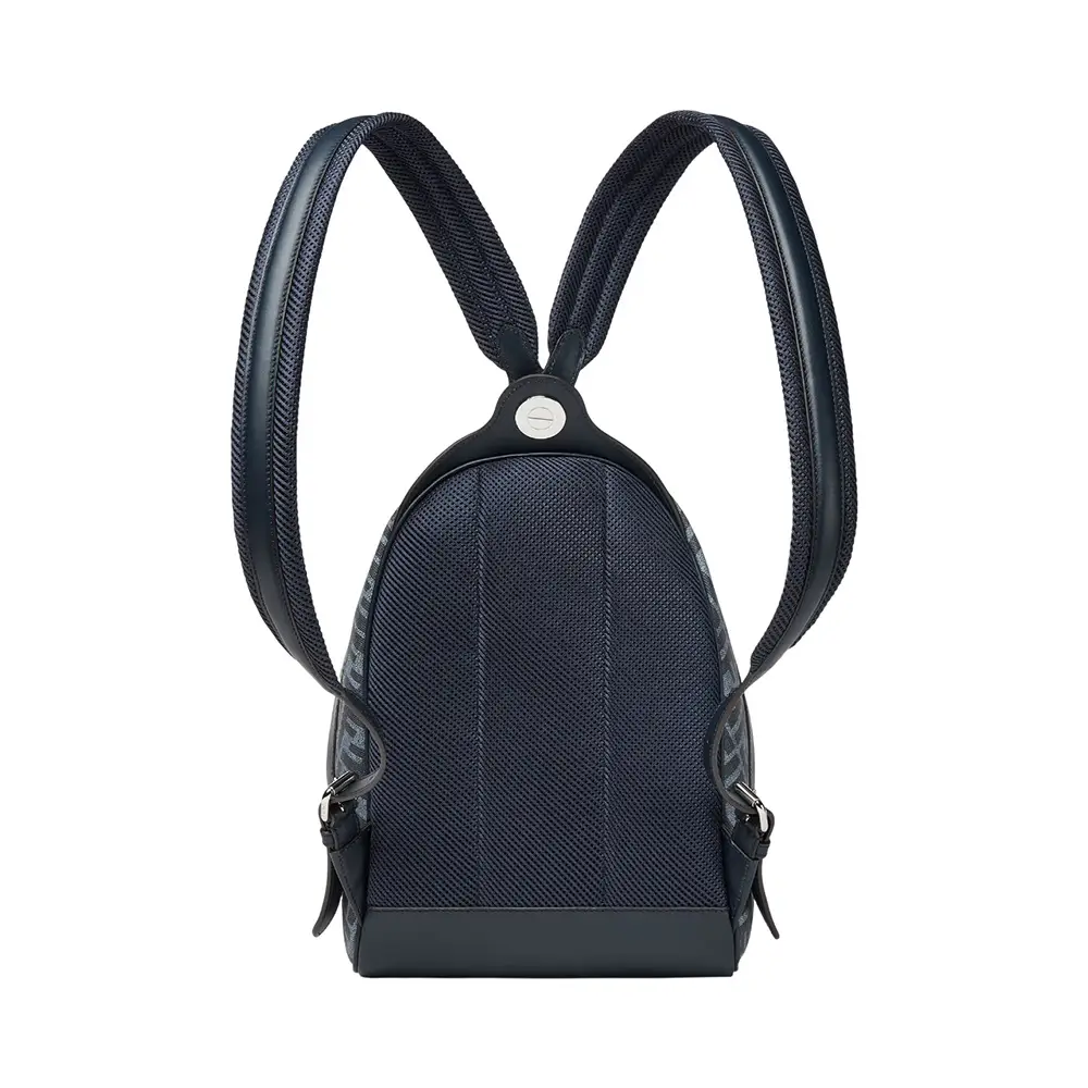 Fendi FF Diagonal Chiodo Small Backpack Blue – voilà.id