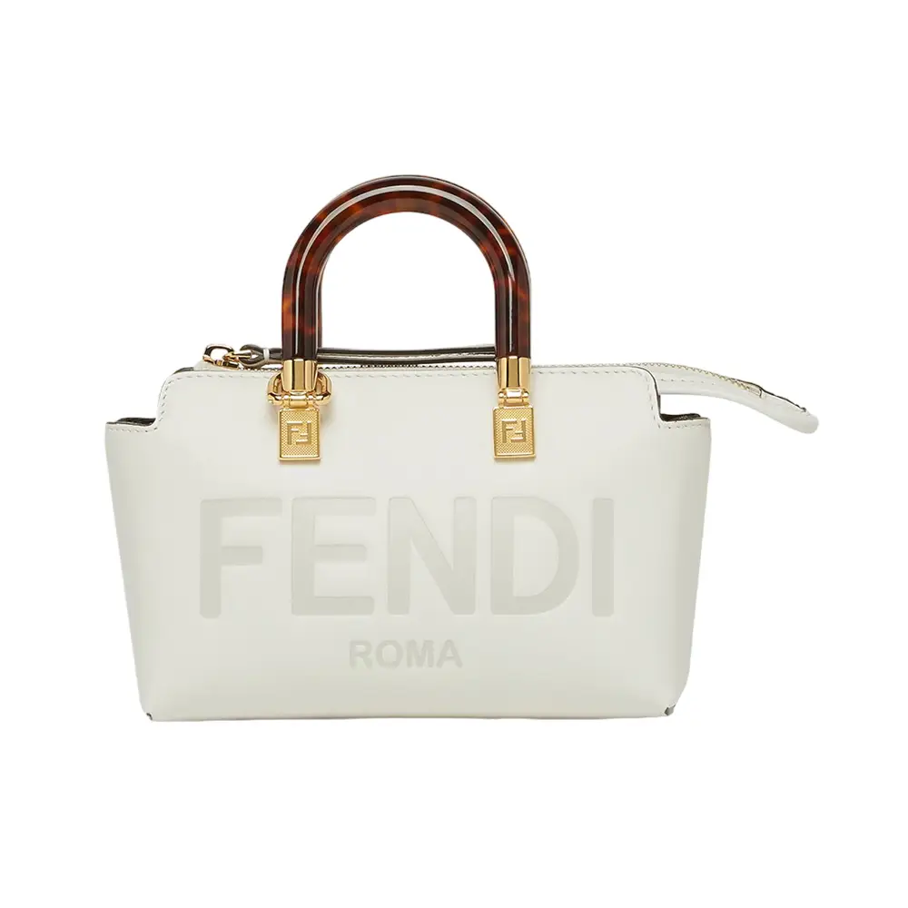 FENDI ホワイト ロゴ バッグ FE3401AW001626_thumb.jpg