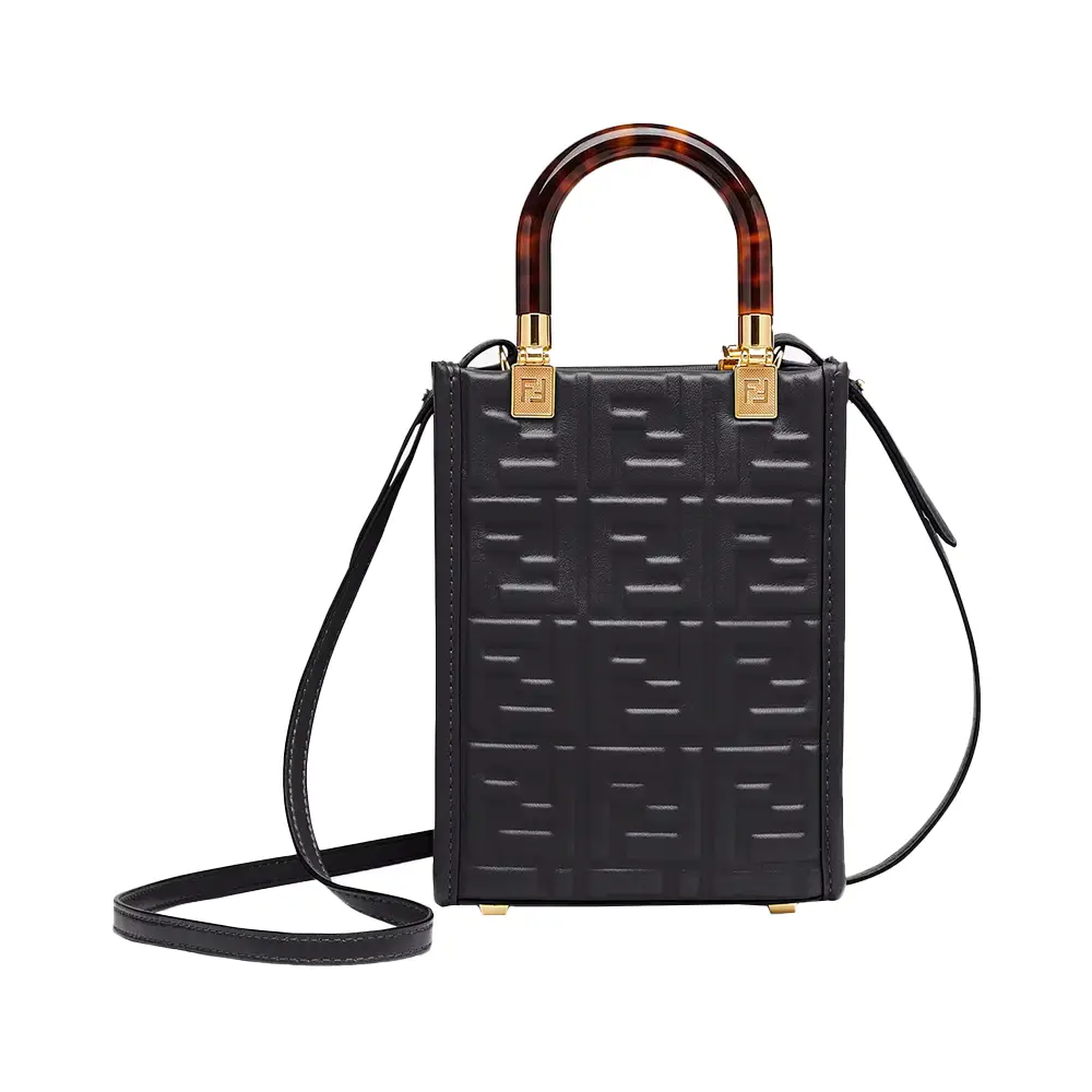☆人気☆【FENDI】☆Sunshine Large Leather Shoppe.r Black☆ Fendi Sunshine Tote Bag Nero, Black | Costco