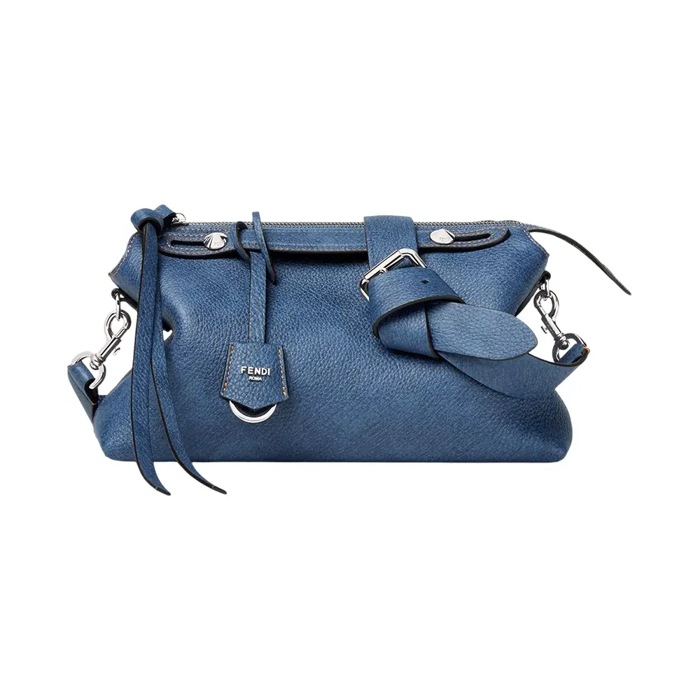 ショルダーバッグ・ポシェット Fendi By The Way Soft Medium Ff Jacquard Denim Crossbody Bag By The Way Soft Medium FF Jacquard denim crossbody bag FENDI