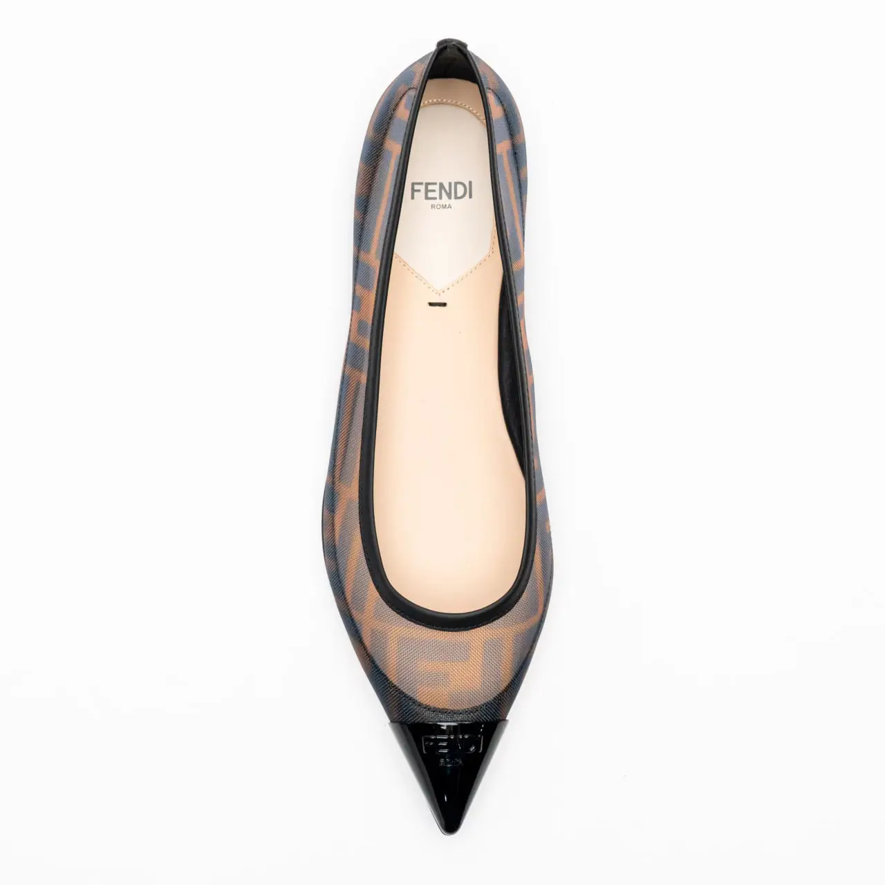 Fendi mesh flats online