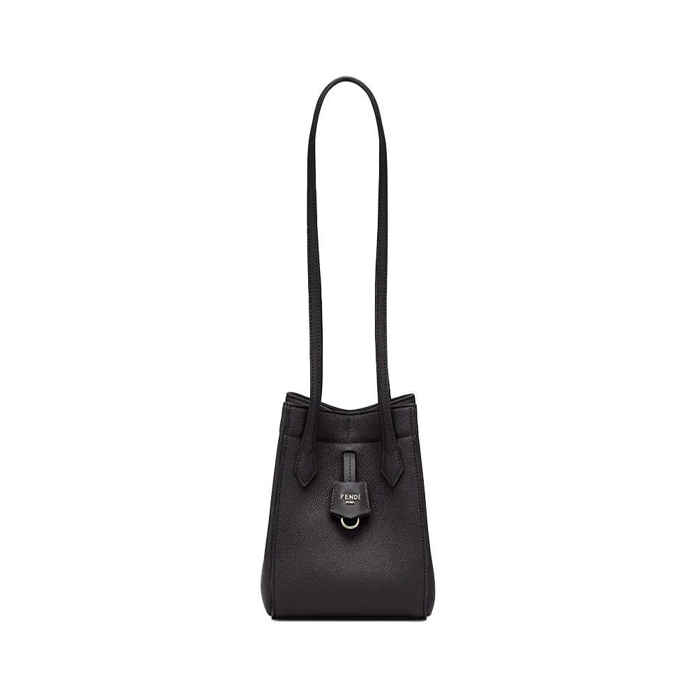 FENDI フラットシューズ 黒 スエード 保存袋付き Fendi Origami Mini Leather Shoulder Bag Black – voilà.id