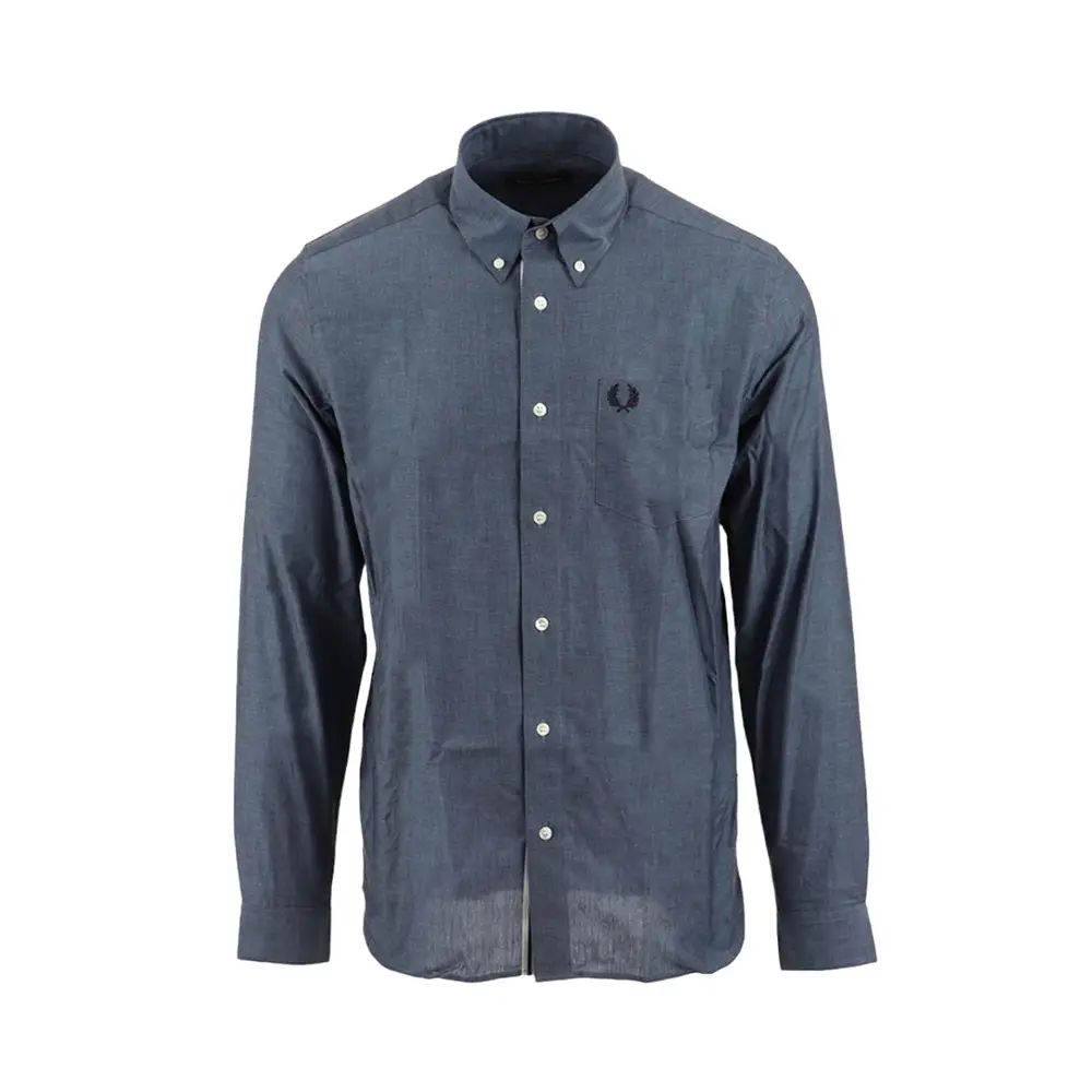 大注目 Fred voilà.id – Black Shirt Collar Down Button Perry トップス