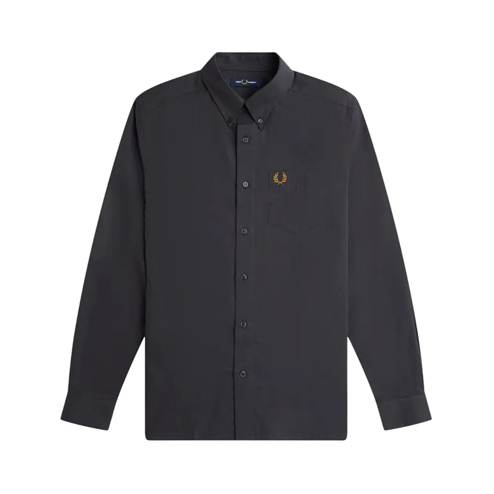 Fred Perry Button Down Collar Polo Shirt | Black | M1627-102