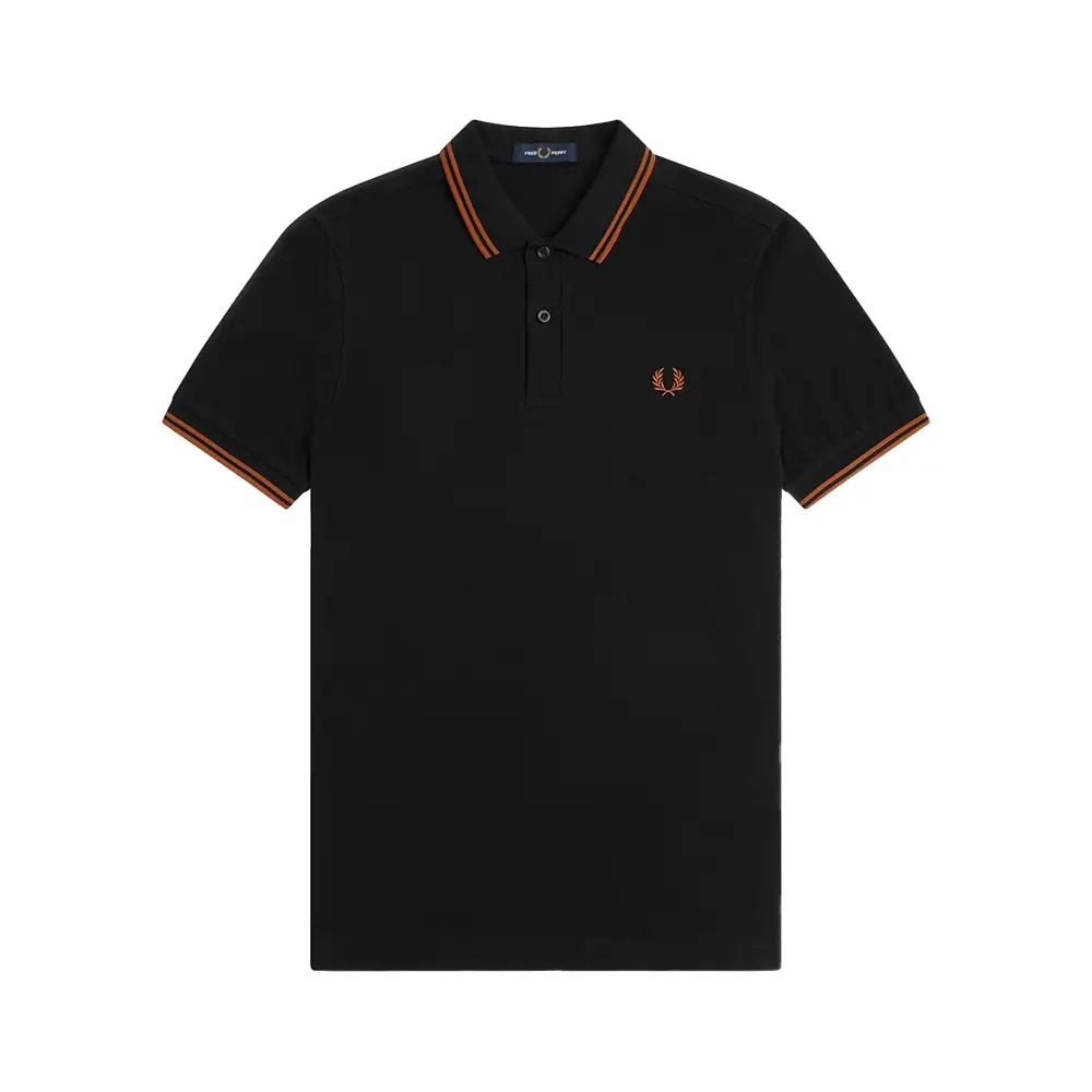 に*ー様 The Twin Topped Fred Perry Shirt M3 に*ー様 The Twin Topped Fred Perry Shirt M3 M3 - Navy / Ice