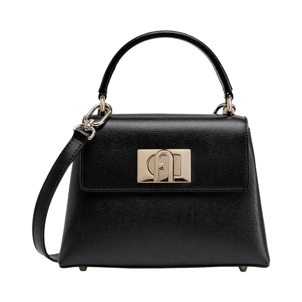 Furla 1927 Mini Top Handle Black – voilà.id