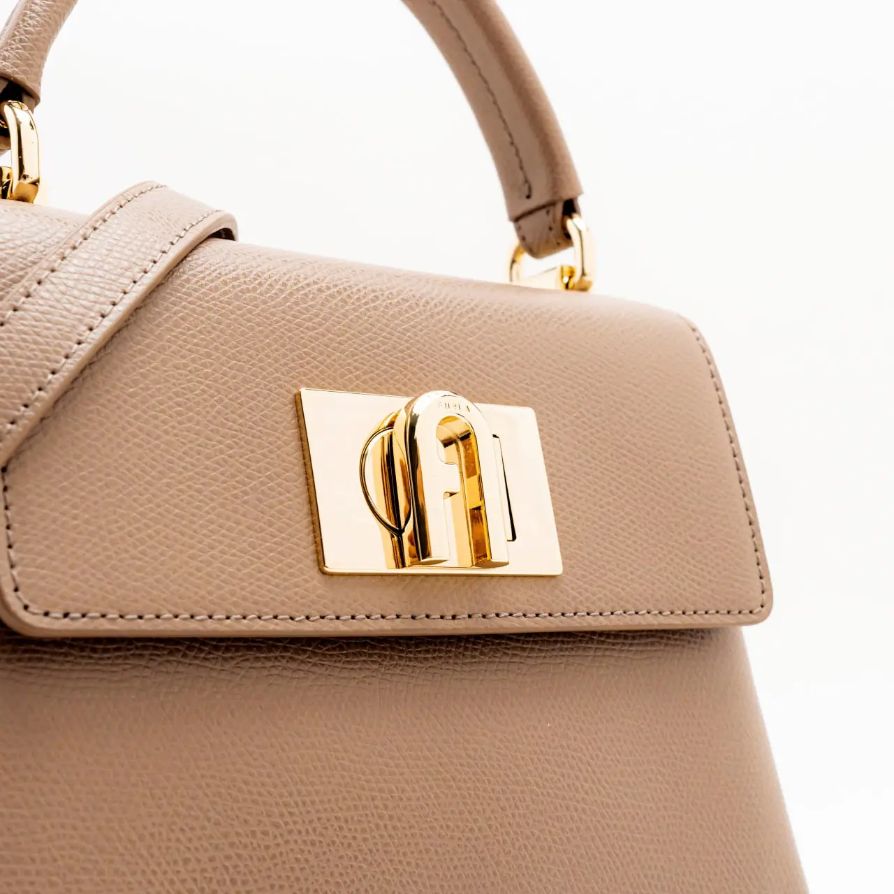 Furla 1927 Mini Top Handle Greige – voilà.id