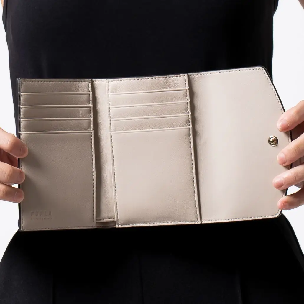 Furla Primula M Compact Wallet Celestial – voilà.id