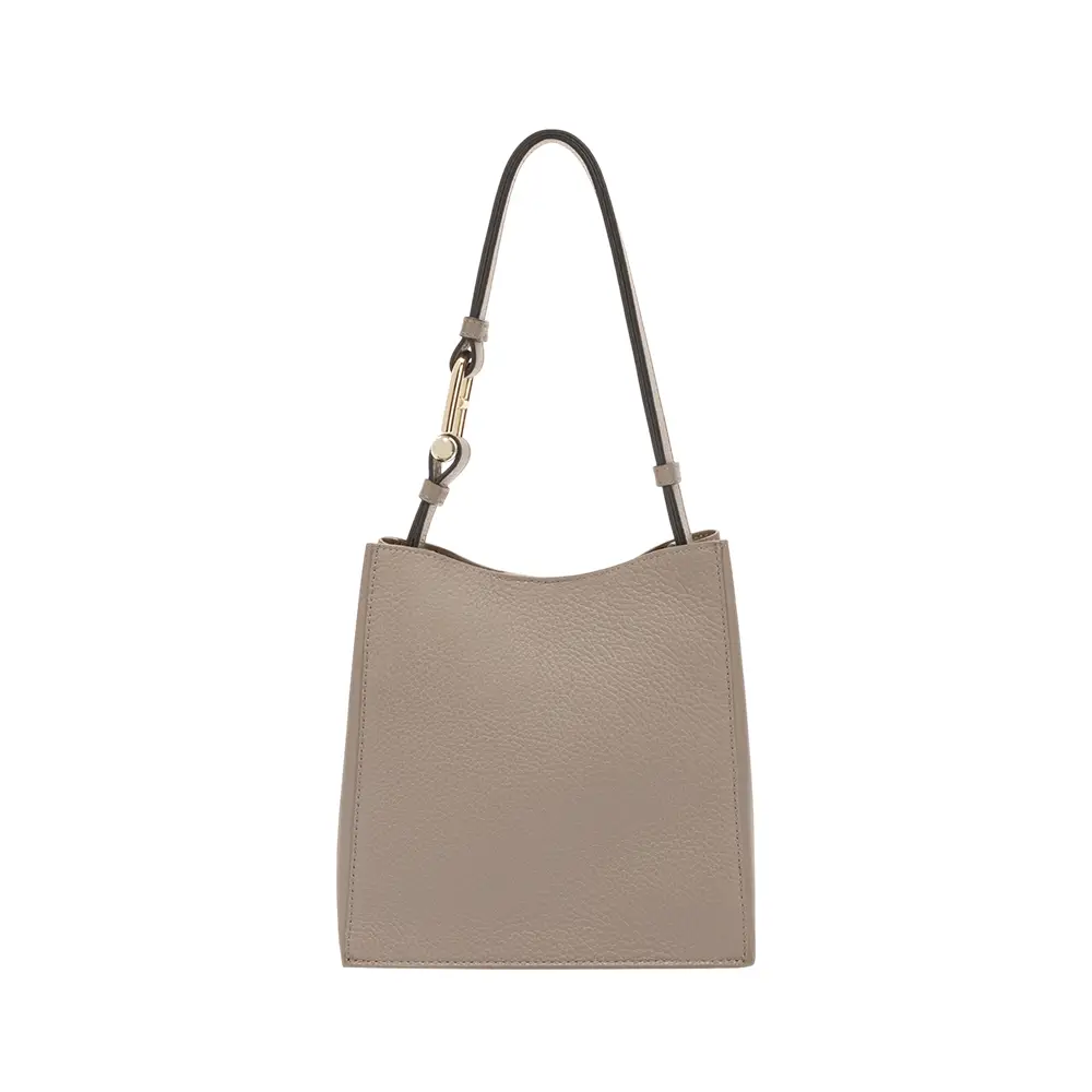 Furla Nuvola Mini Bucket Bag Stucco Gray – voilà.id