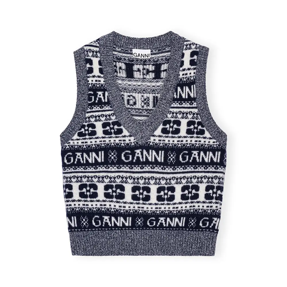 ジャケット・アウター ganni full pattern vest Ganni WMNS Shiny Quilt Vest Green | BSTN Store