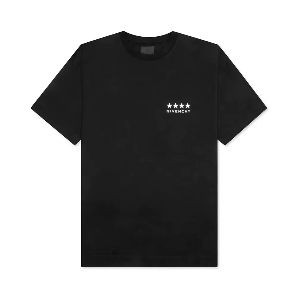 Givenchy 4G Back Logo Printed Crewneck T-Shirt Black – voilà.id Givenchy 4G Back Logo Printed Crewneck T-Shirt Black – voilà.id