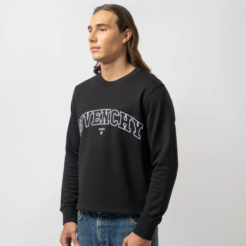 Givenchy logo print sweatshirt cheap