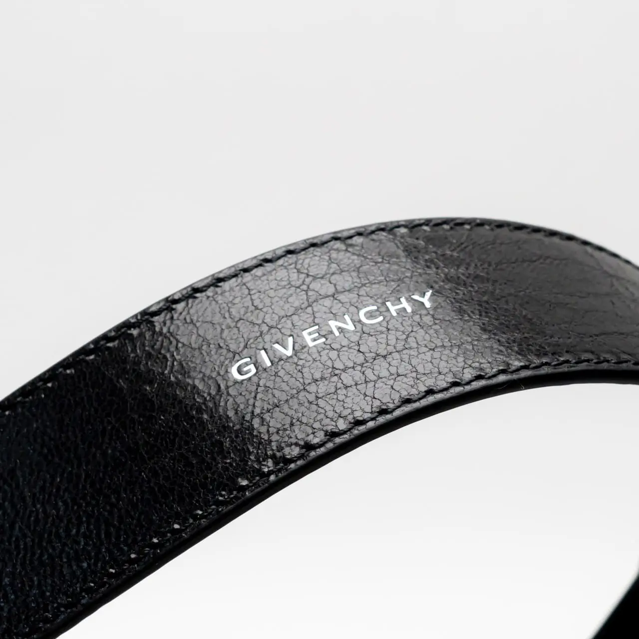 Givenchy Medium Pumpkin Crackled Patent Leather Shoulder Bag