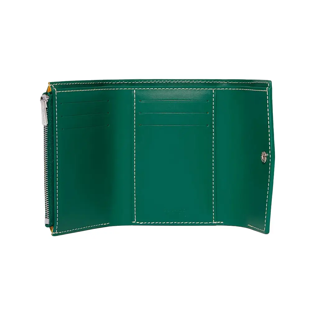 【美品】GOYARD SAINT GABRIEL PM WALLET GREEN Goyard Saint-Gabriel Wallet Green – voilà.id