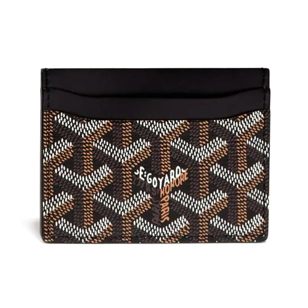 Goyard Saint Sulpice Card Holder Black – voilà.id