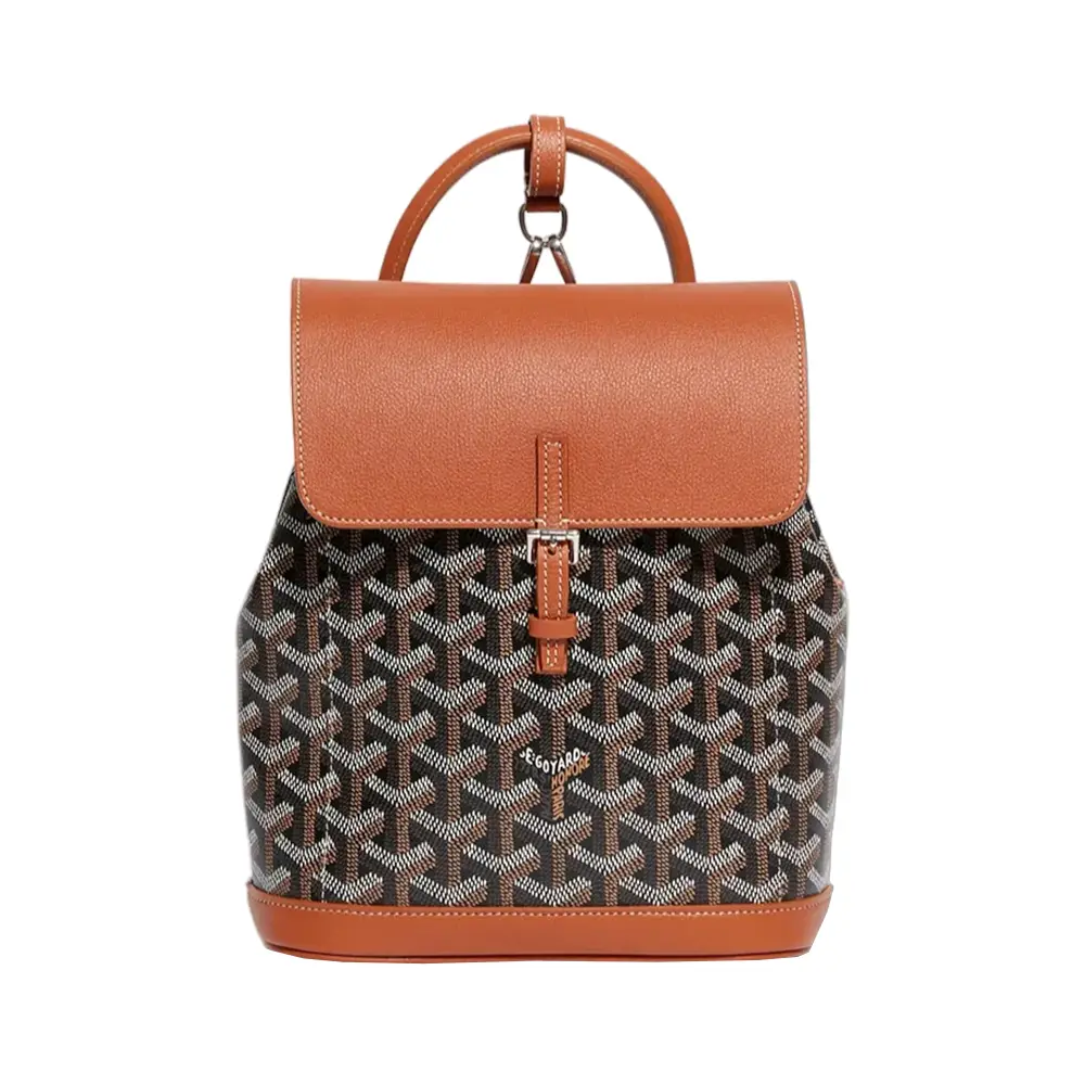 Goyard Alpin Mini Backpack Black Tan – voilà.id