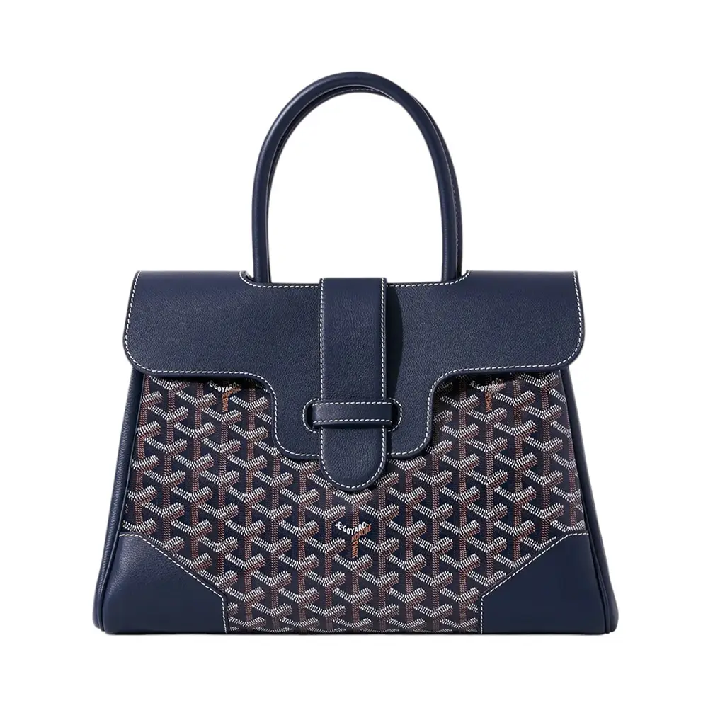 Navy blue goyard tote sale