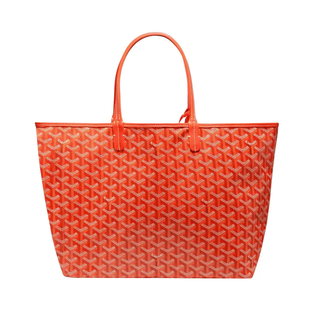 Red goyard tote bag sale