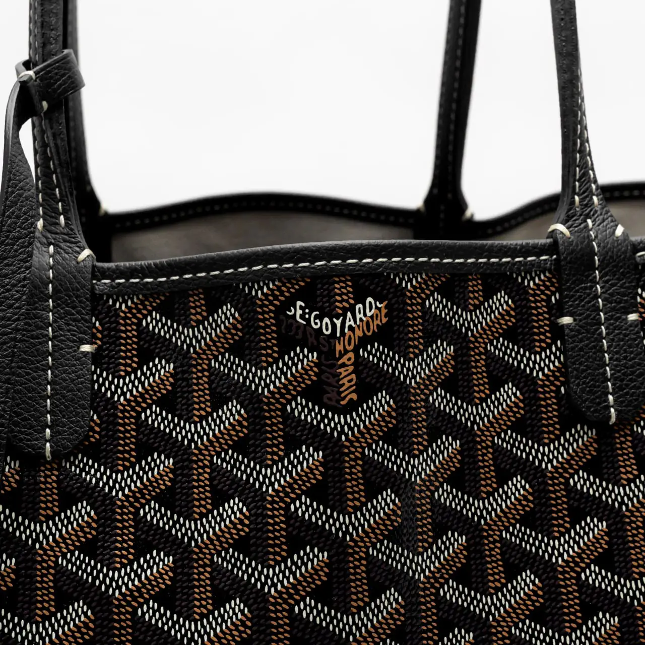 Black goyard st louis tote online