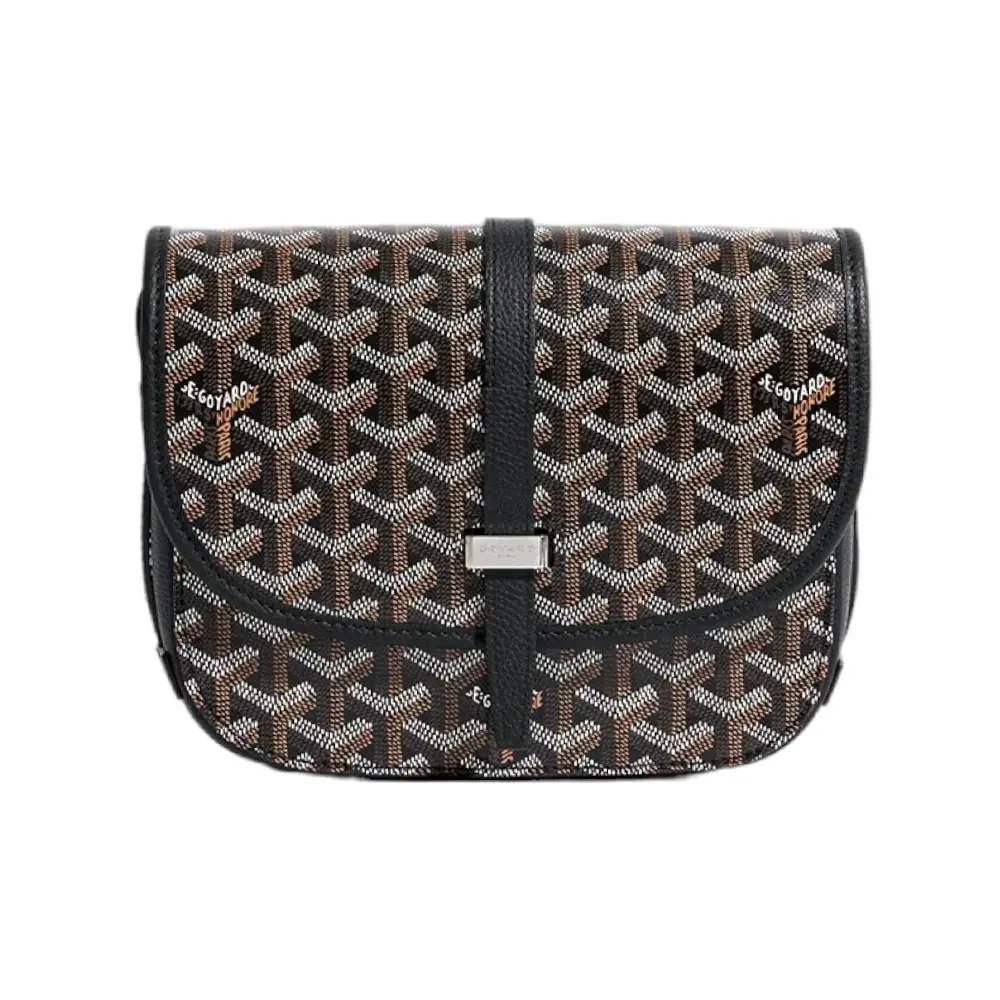 Goyard Belvedere PM Crossbody Bag All Black – voilà.id