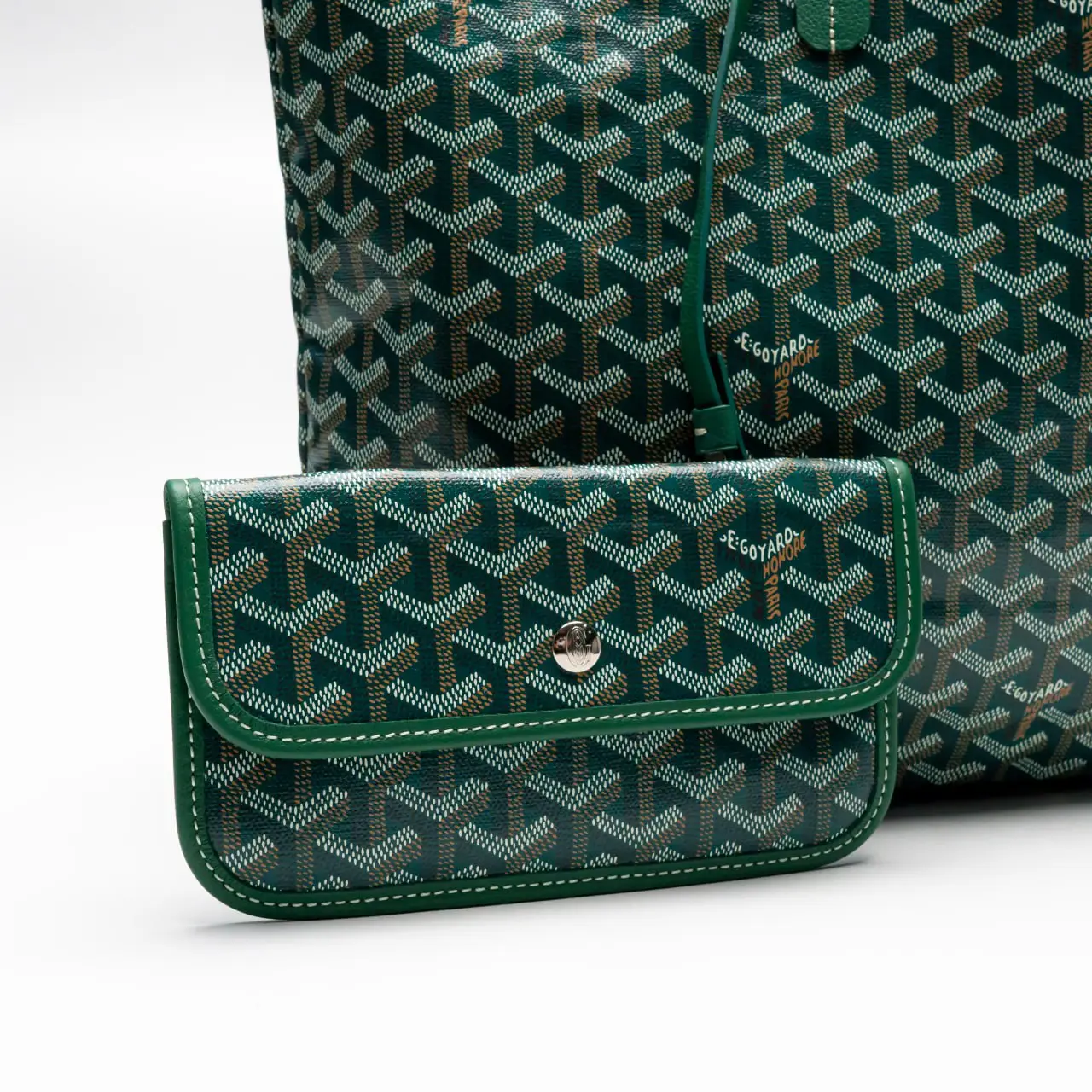 Goyard Saint Louis PM Tote Bag Green – voilà.id