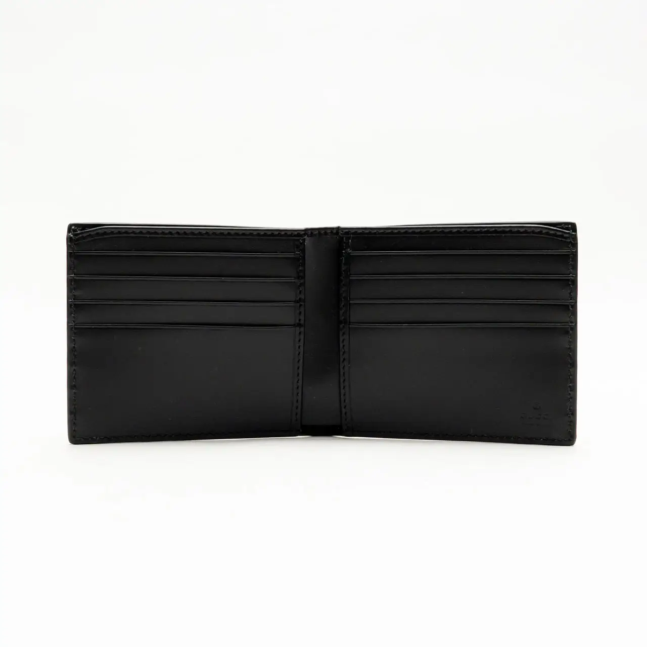 Gucci Kingsnake Print GG Supreme Wallet Black – voilà.id