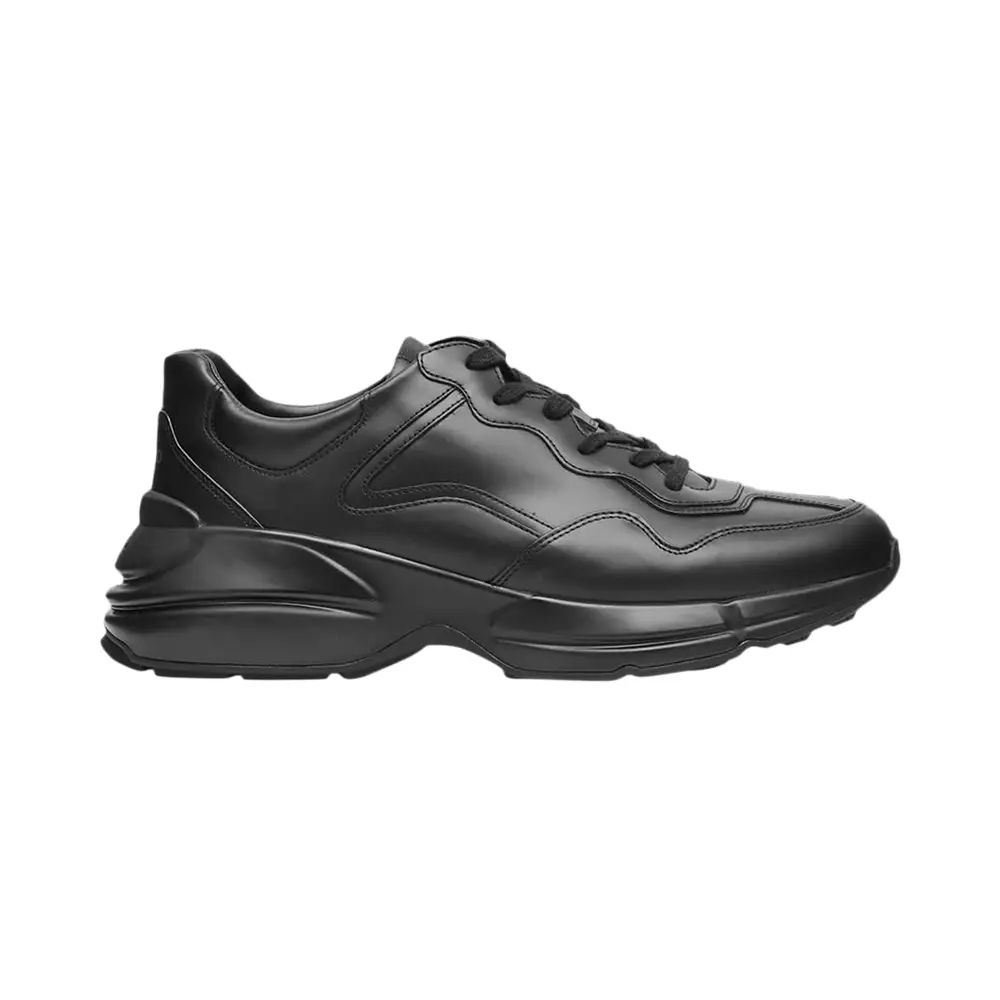 All black gucci shoes hot sale