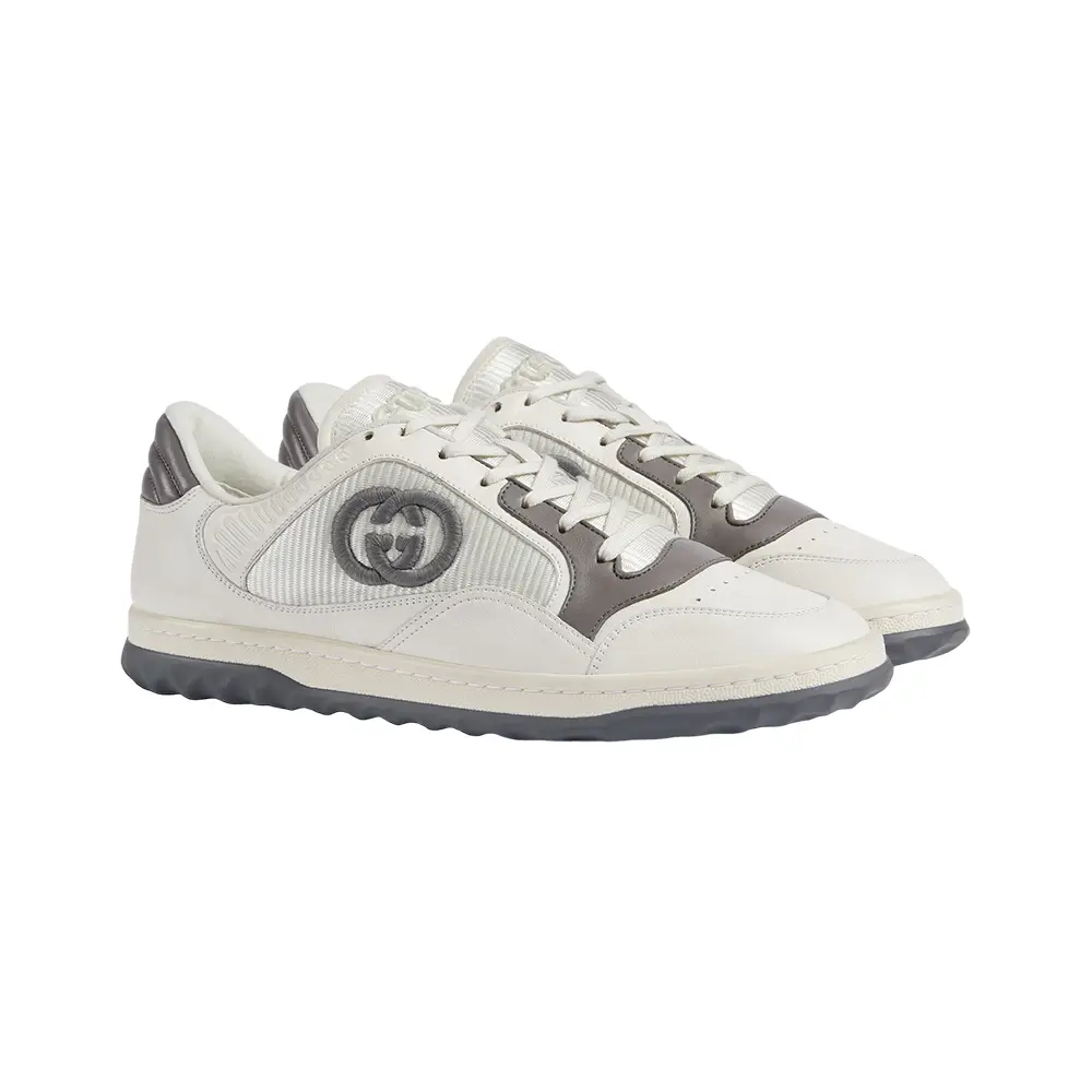 White gucci runners sales