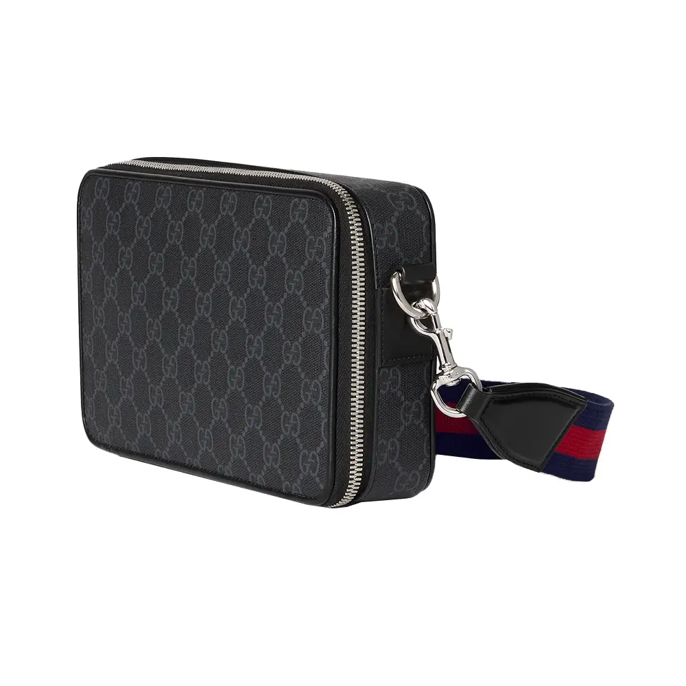 Gucci GG Supreme Canvas Mini Shoulder Bag Black – voilà.id