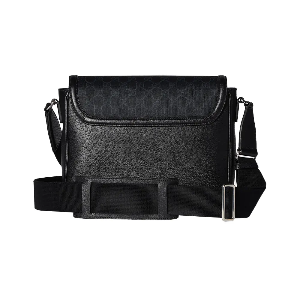 【関税&送料込】Gucci Gg Fabric Medium Crossbody Bag GG Emblem medium crossbody bag in black fabric | GUCCI® US