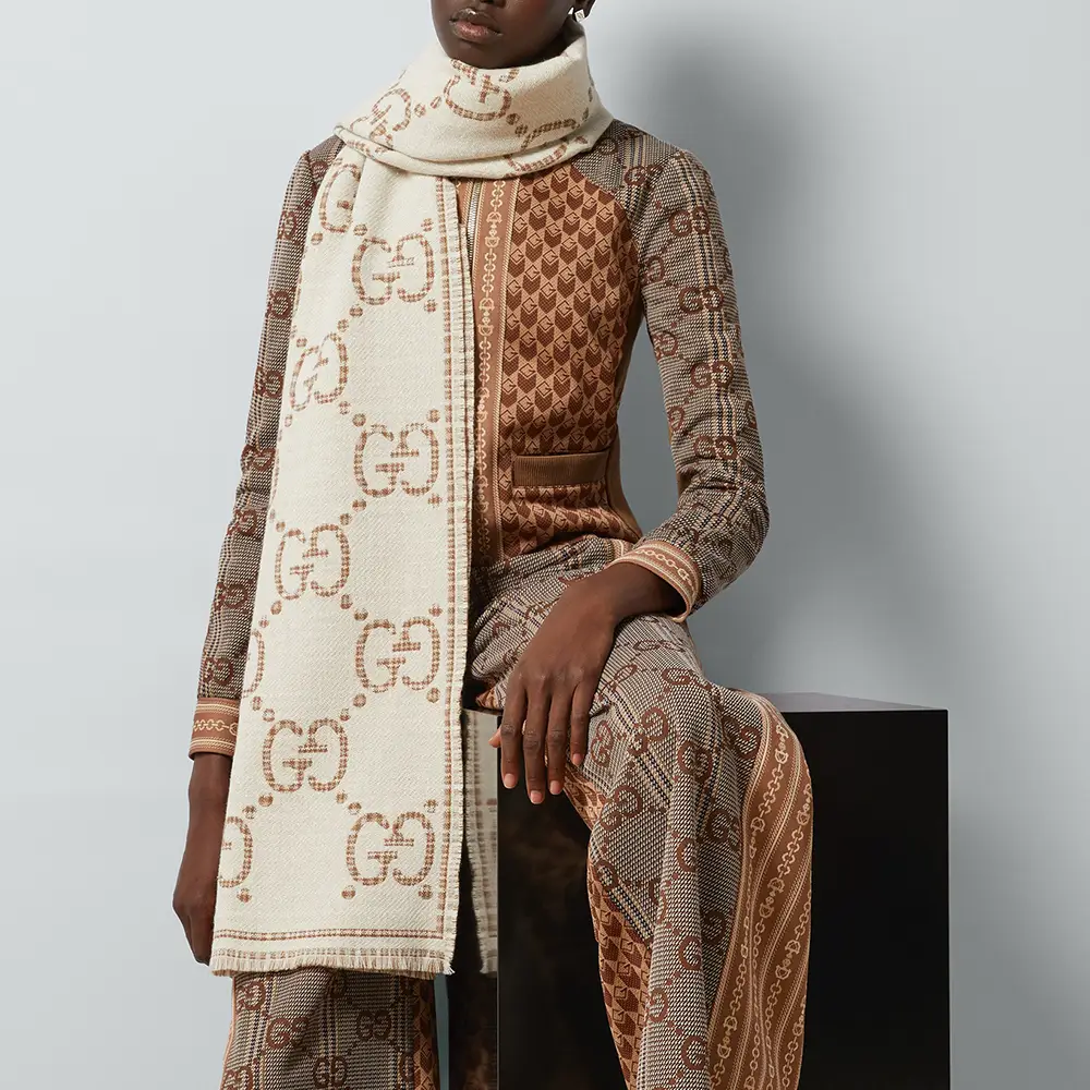 CTHY YAK WOOL FRINGE STOLE ヤクウールストール MB CTHY yak wool