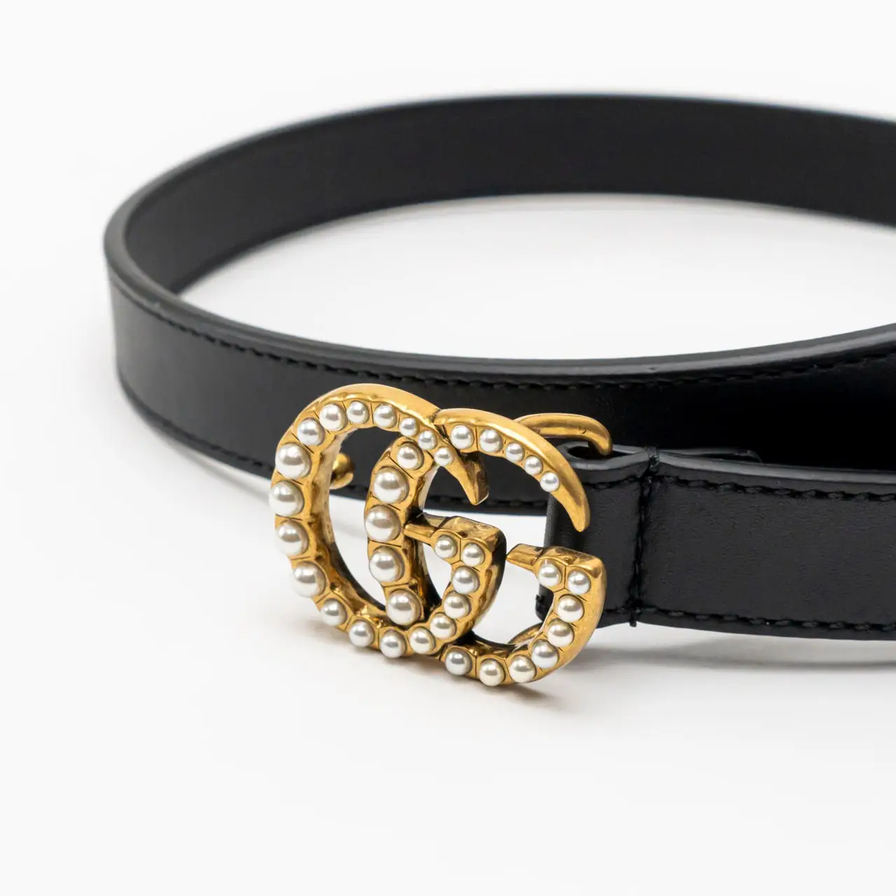 Gucci pearl belt amazon online