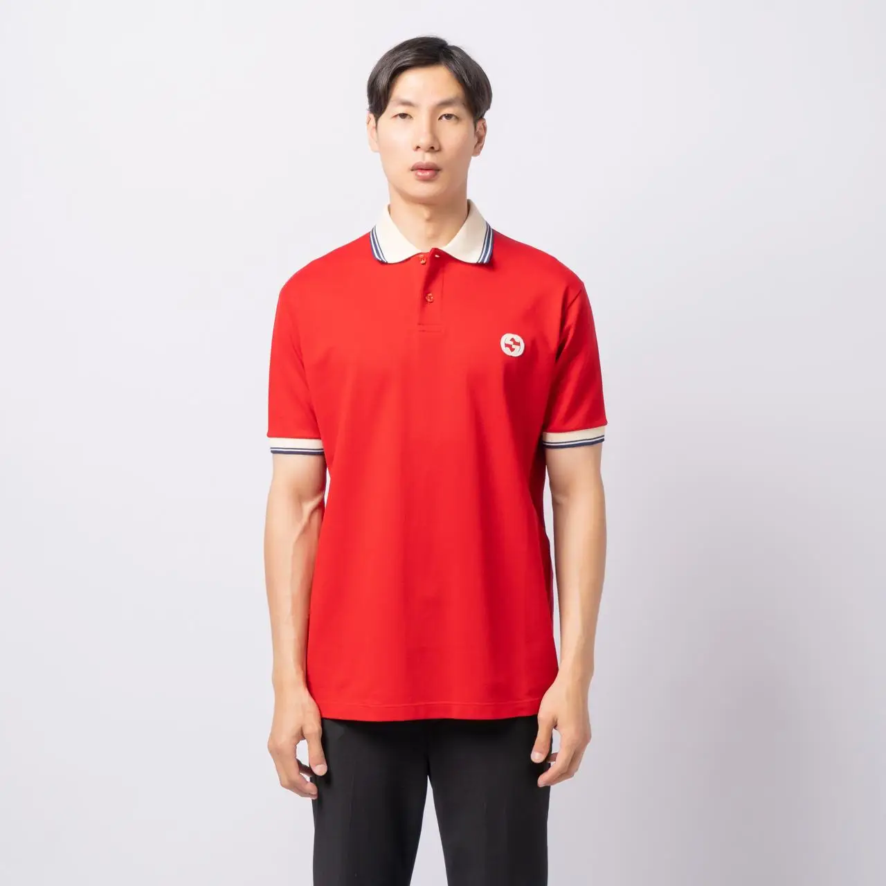 トップス supreme Stripe Terry S/S Polo   Supreme Stripe Terry S S Polo Black Men's - SS24 - US