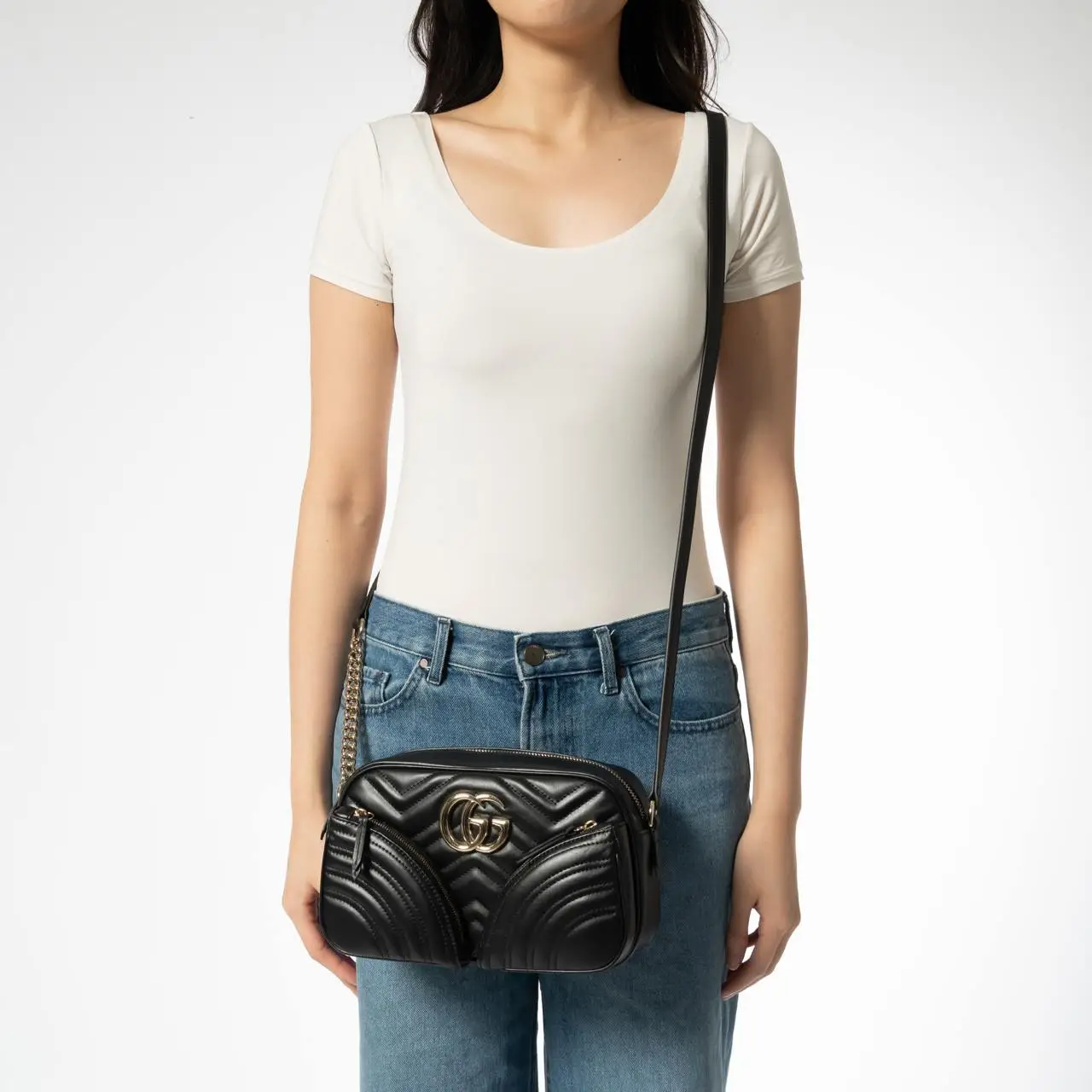 Gg marmont 2.0 mini matelasse shoulder bag clearance