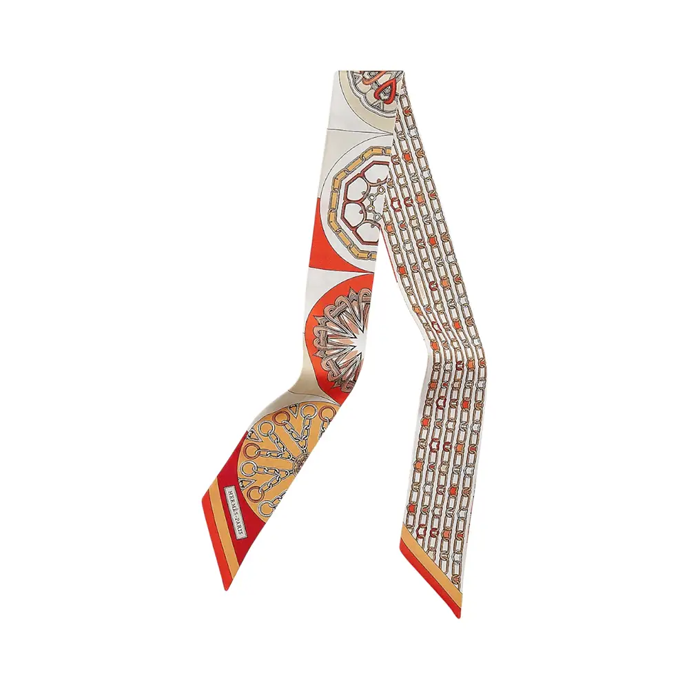 Hermes Parade en Fanfare Twilly Noir / Caramel / Gris – voilà.id