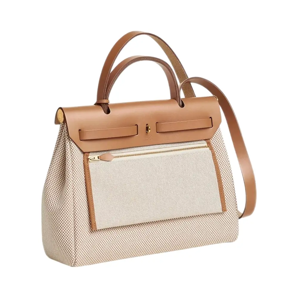 オンオフどんなシーンにも合う ゴールド金具 Hermes Herbag 31 オンオフどんなシーンにも合う ゴールド金具 Hermes Herbag 31